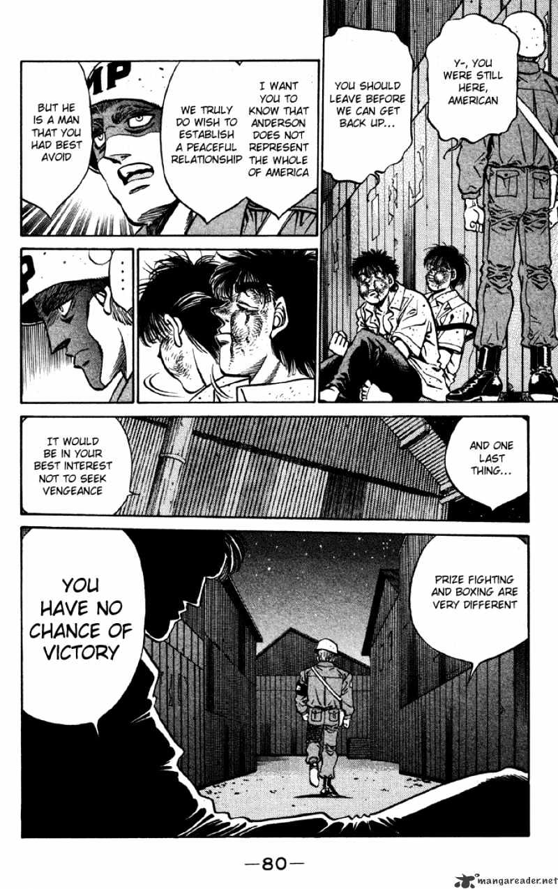 Hajime no Ippo: Fighting Spirit, Chapter 401 image 18